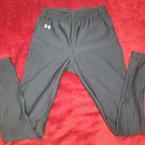 Under Armour Black Leggings with Elastic Waistband - Picture 1 of 4